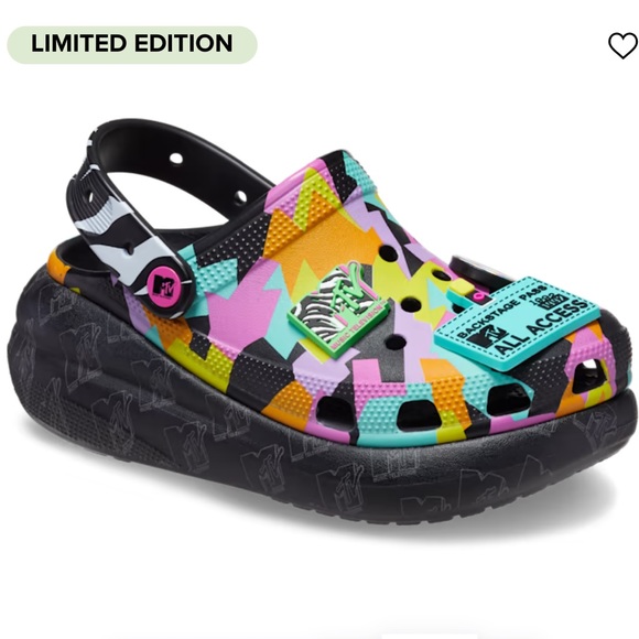 Limited edition sold out crocs mtv crush clogs 10 - Picture 8 of 8